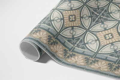 Dywan winylowy Dekoracyjne płytki vintage mozaika