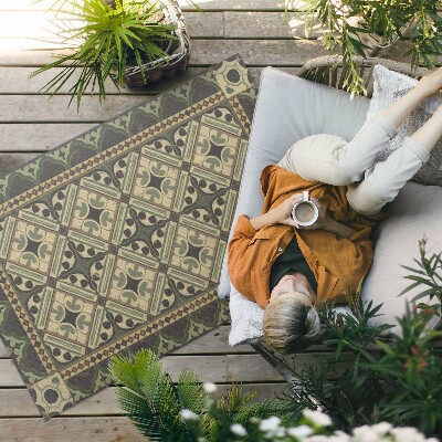 Dywan winylowy Klasyczne artystyczne kafle