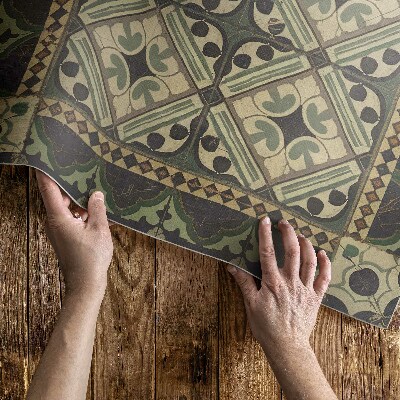 Dywan winylowy Klasyczne artystyczne kafle