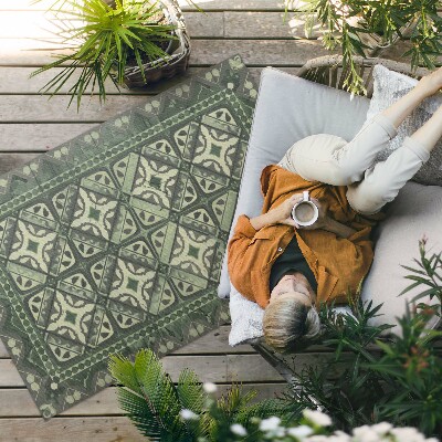 Dywan winylowy Symetryczny układ geometryczny