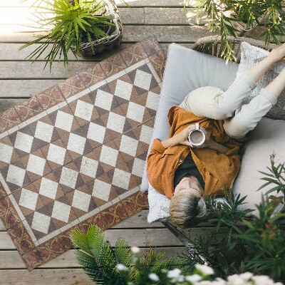 Dywan winylowy Kafle w stylu art deco