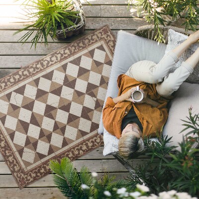 Dywan winylowy Eleganckie wzory w starym stylu