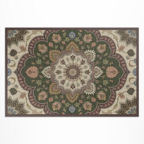 Dywan winylowy Kwiaty w stylu art nouveau