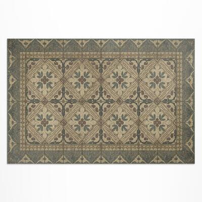 Dywan winylowy Symetryczne wzory vintage