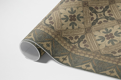 Dywan winylowy Symetryczne wzory vintage