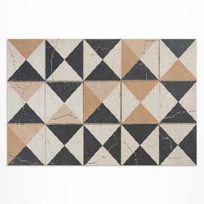 Dywan winylowy Imitacja starych płytek