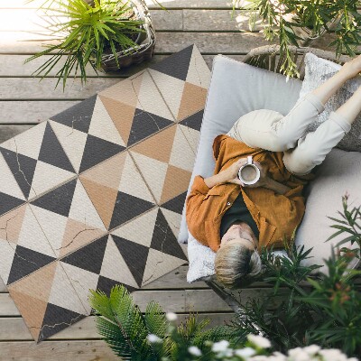 Dywan winylowy Imitacja starych płytek