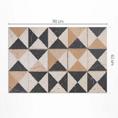 Dywan winylowy Imitacja starych płytek