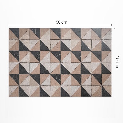 Dywan winylowy Tradycyjna mozaika starej kamienicy
