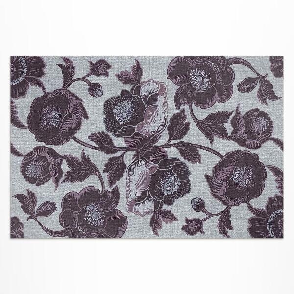 Dywan winylowy Subtelne kwiaty vintage