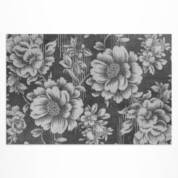 Dywan winylowy Subtelne kwiatowe akcenty