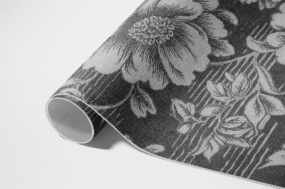 Dywan winylowy Subtelne kwiatowe akcenty