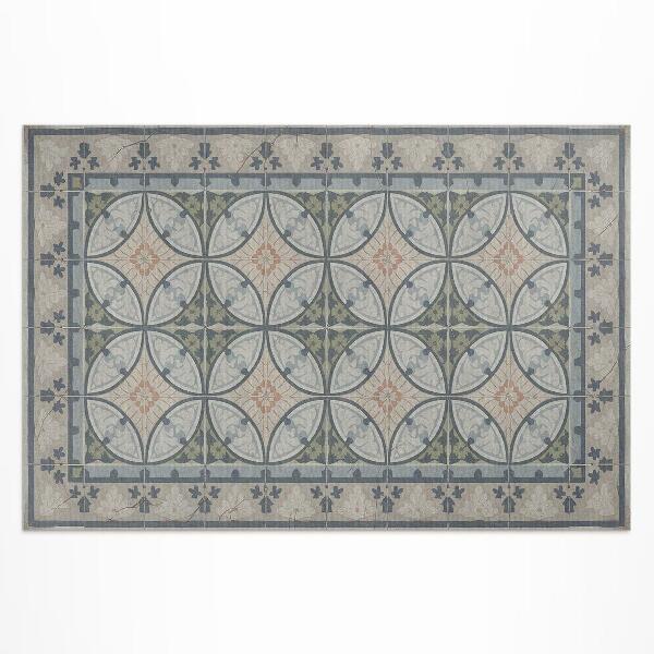 Dywan winylowy Mozaika z kafli ceramicznych vintage