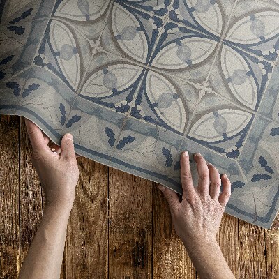 Dywan winylowy Kamieniczny klimat retro