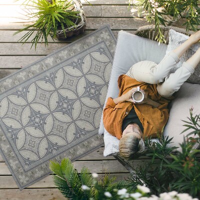 Dywan winylowy Delikatna kompozycja wzorów