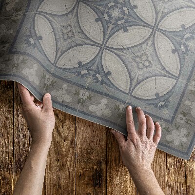 Dywan winylowy Delikatna kompozycja wzorów