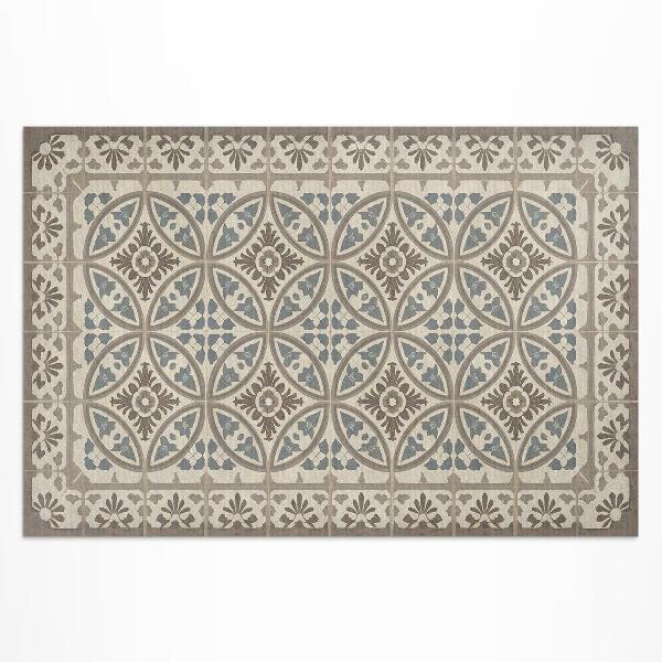 Dywan winylowy Boho kompozycja geometryczna