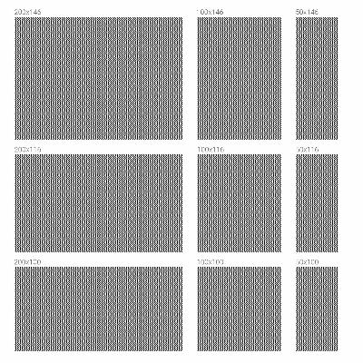 Folia mleczna na okno wzór witraż Zygzak wzór