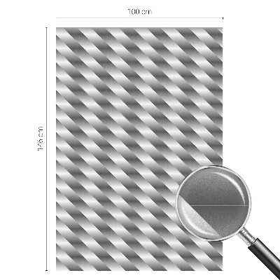 Folia witrażowa Czarno-białe pasy geometryczne nowoczesność