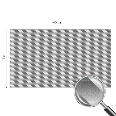 Witraż przyklejany na okno folia matowa Geometryczne pasy