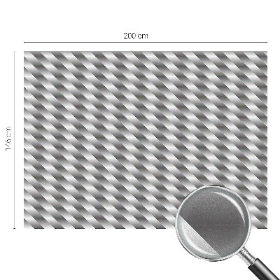 Witraż przyklejany na okno folia matowa Geometryczne pasy