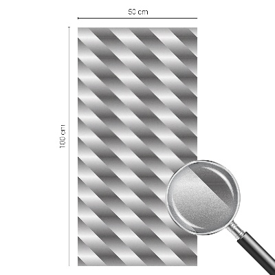 Folia witrażowa Czarno-białe pasy geometryczne nowoczesność