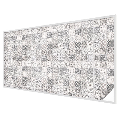 Folia okienna dekoracyjna witraż Kaflowe wzory