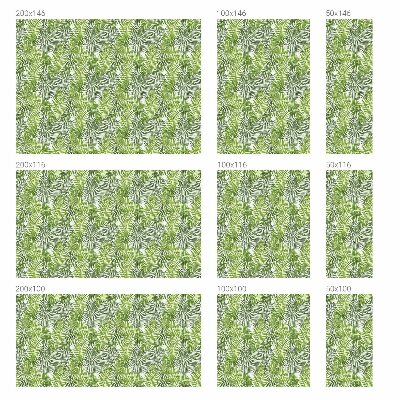 Witraż przyklejany na okno folia matowa Roślinne wzory