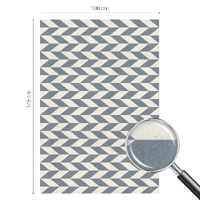 Witraż przyklejany na okno folia matowa Geometryczna iluzja