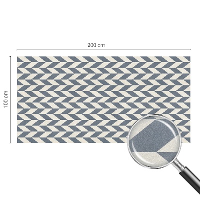 Witraż przyklejany na okno folia matowa Geometryczna iluzja