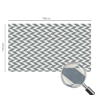 Witraż przyklejany na okno folia matowa Geometryczna iluzja