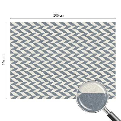 Witraż przyklejany na okno folia matowa Geometryczna iluzja