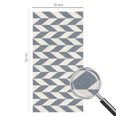 Witraż przyklejany na okno folia matowa Geometryczna iluzja