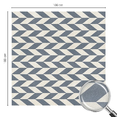 Witraż przyklejany na okno folia matowa Geometryczna iluzja