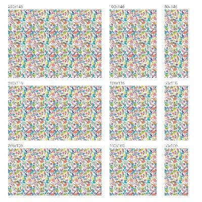 Folia mleczna na okno wzór witraż Barwna kompozycja