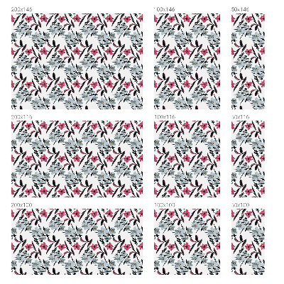 Folia okienna dekoracyjna witraż Kwiatowy wzór