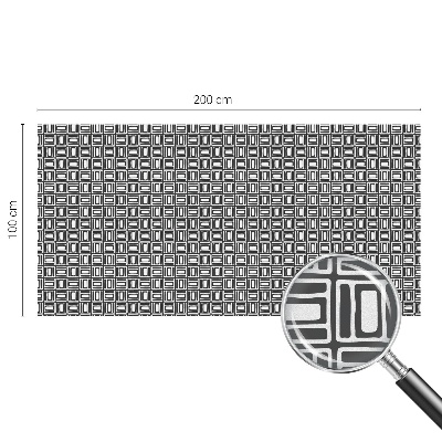 Folia okienna dekoracyjna witraż Energetyczny wzór
