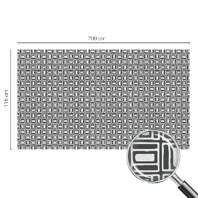 Folia okienna dekoracyjna witraż Energetyczny wzór