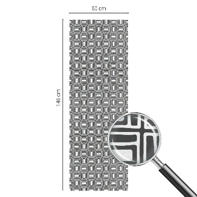 Folia okienna dekoracyjna witraż Energetyczny wzór