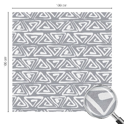 Folia mleczna na okno wzór witraż Geometryczny minimalizm