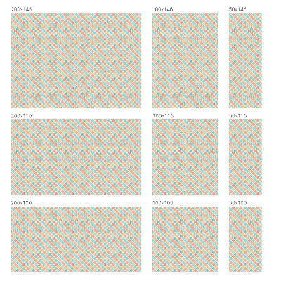 Witraż przyklejany na okno folia matowa Barwne akwarele