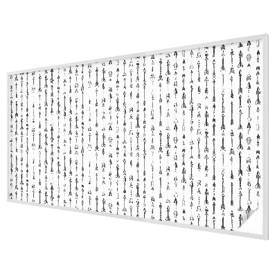 Naklejka witraż na szybę mleczna Geometryczne strzały