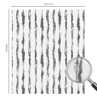 Folia mleczna na okno wzór witraż Abstrakcyjne linie