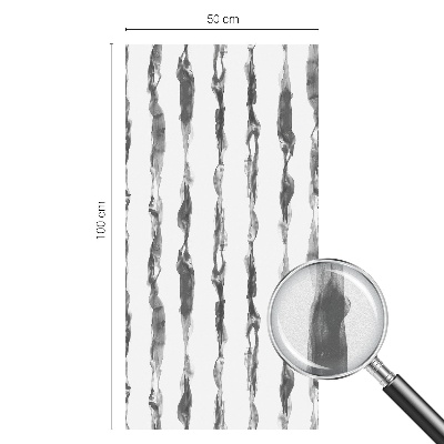 Folia mleczna na okno wzór witraż Abstrakcyjne linie