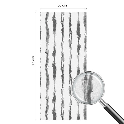Folia mleczna na okno wzór witraż Abstrakcyjne linie