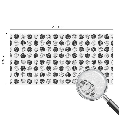 Witraż przyklejany na okno folia matowa Marmurowa elegancja