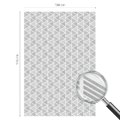 Folia okienna dekoracyjna witraż Rombowy wzór