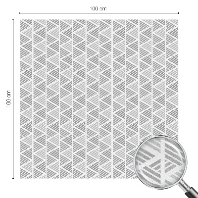 Folia okienna dekoracyjna witraż Rombowy wzór