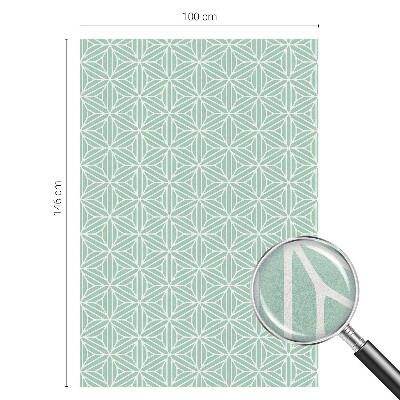 Witraż przyklejany na okno folia matowa Harmonijna struktura