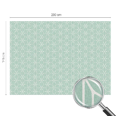 Witraż przyklejany na okno folia matowa Harmonijna struktura